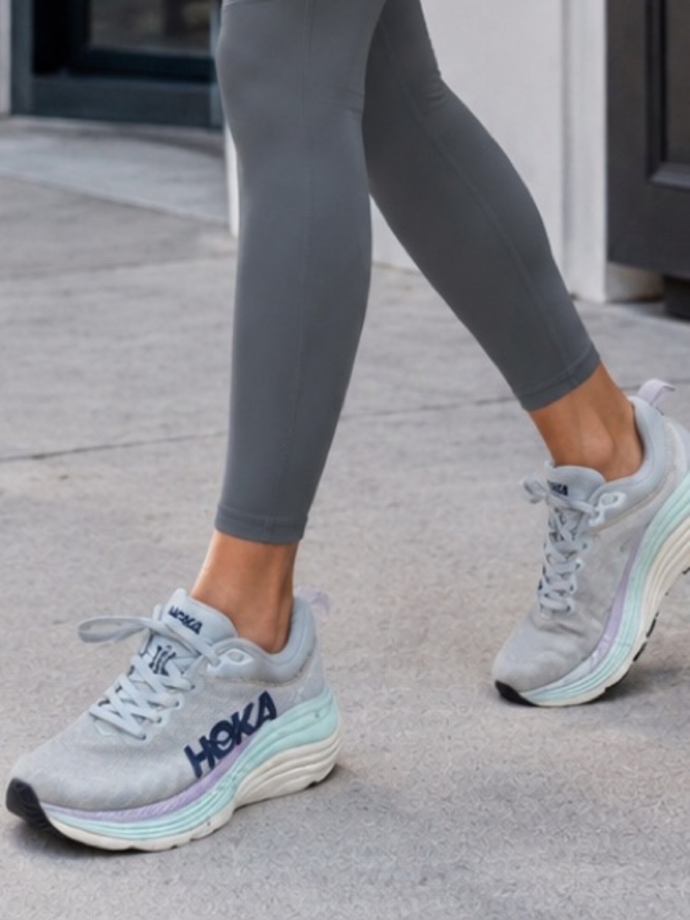 HOKA Gaviota 5 Air Blue Sunlit Ocean Stability Shoes - Women's Size 7